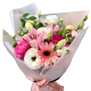 pastel colour flowers Bouquet