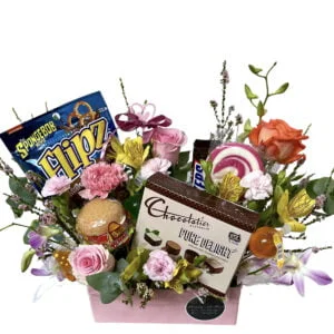 flowers and chocolates