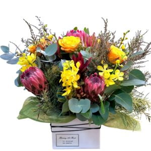protea flower arrangement