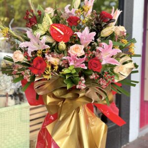business opening flowers